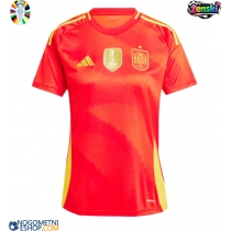 Ženski Nogometni dresi Španija Domači EP 2024 Kratek Rokav